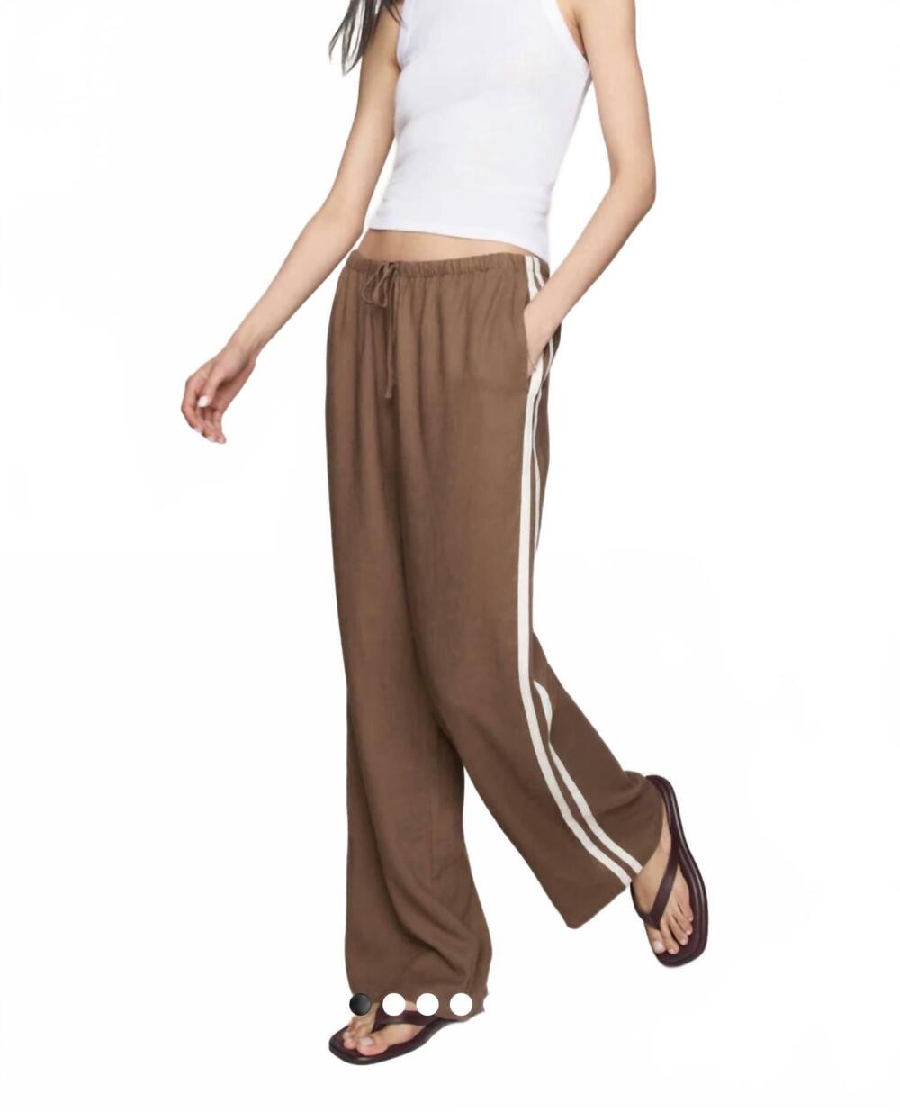 NEW Z SUPPLY venice track pant in palosanto